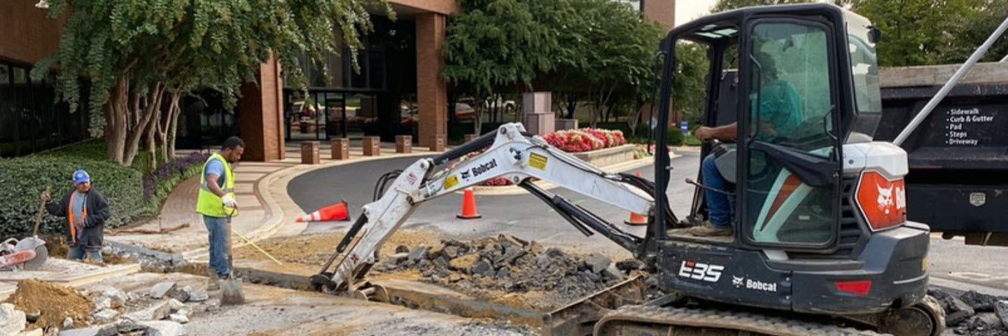 Image of excavation in progress